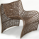 Oggetti Lola Occasional Chair Brown