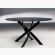 Bontempi Barone Round Dining Table BROWN FINISH 01.58 www.wassersfurniture.com