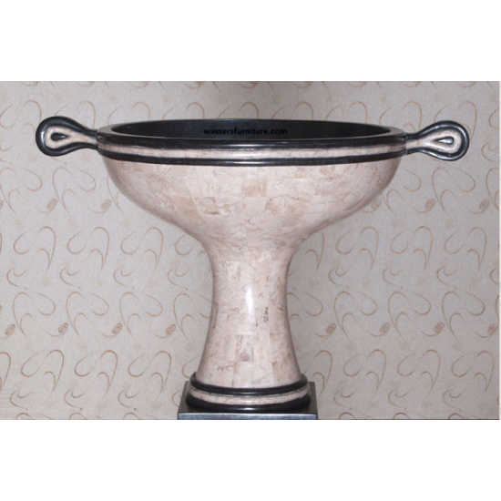 Key West Large Centerpiece Vase with Handles