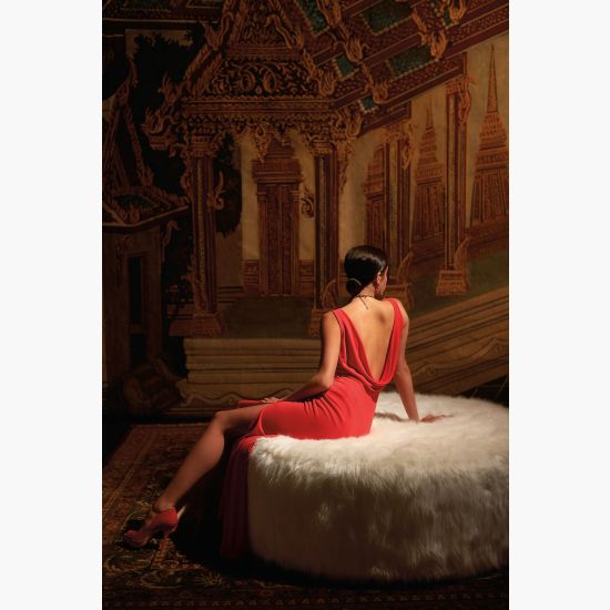 Bernhardt Interiors Tyre Ottoman Cocktail Ottoman