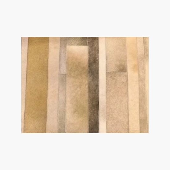 Brick Collection Hair on Hide Area Rug in Iron www.wassersfurniture.com