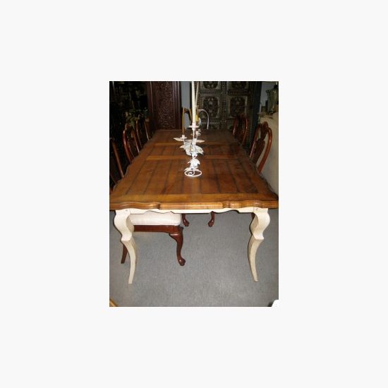 table & optional set solid mahogany 4 Side & 2 Arm chairs www.wassersfurniture.com
