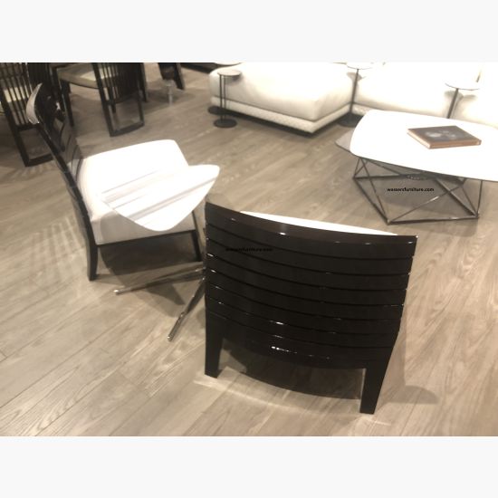 Costantini Pietro Charm Lounge Chair/Quickship/Genuine Leather 