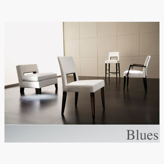 L to R: Accent Chair, Side Chair, Bar stool. Arm chair