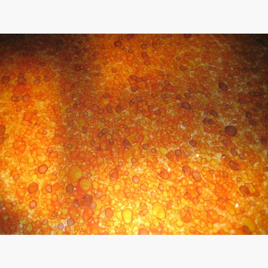 KAC - Phoenix - Reverse Painted Glass - Dining Table - QUICKSHIP