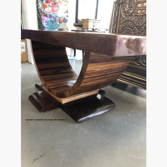 Exotic Art Deco Dining Table 