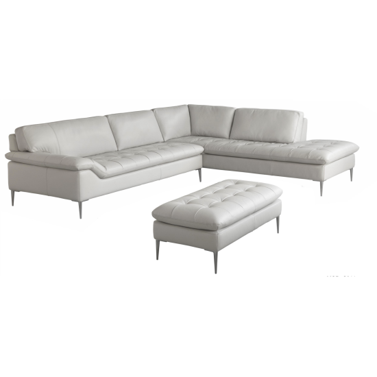 Pavoncello Italia 030804 DiGenoa 2pc sofa chaise w/bench