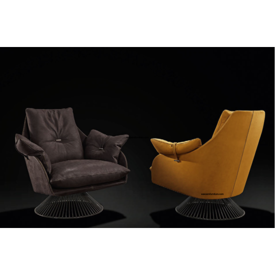 Gamma Gloss Swivel Chair - QUICKSHIP