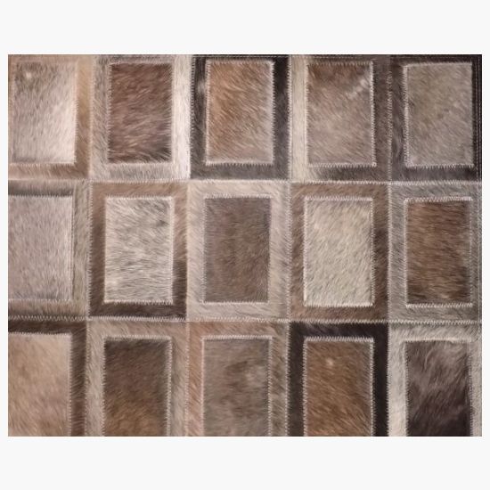 New York Hair on Hide in Grey www.wassersfurniture.com