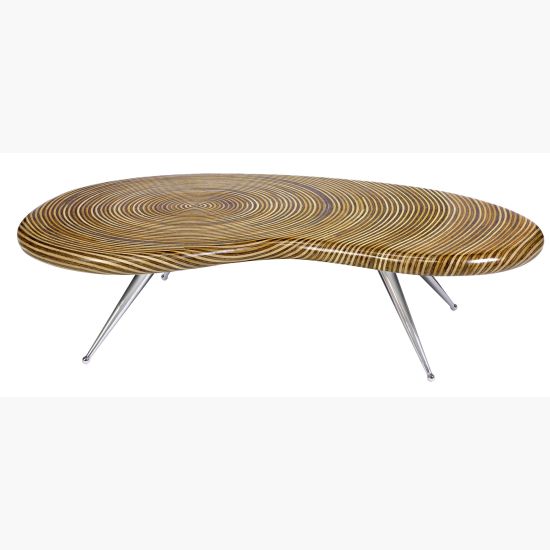 Oggetti Showtime Kidney Coffee Table /In Stock/Quickship