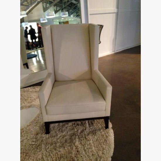 American Leather McCartney Chair in White IN STOCK! Wasser's