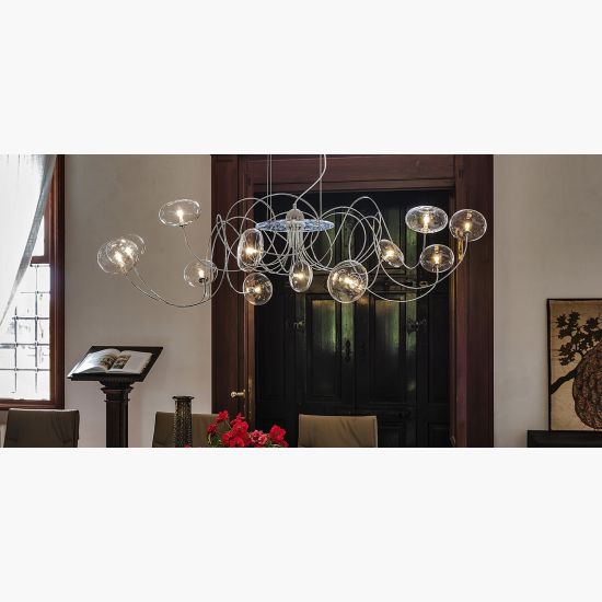 Cattelan Oktopus Chandelier / On Display / Quickship