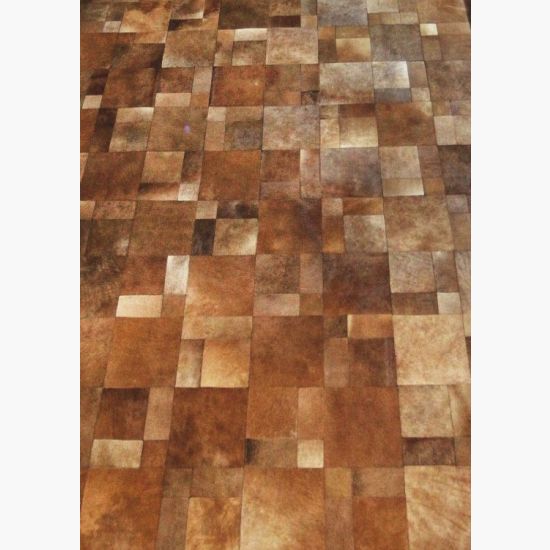 Palo Alto Hair on Hide Area Rug in Camel www.wassersfurniture.com