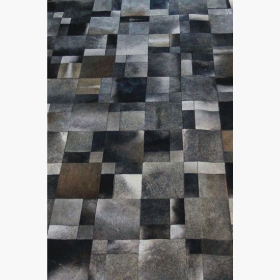 Palo Alto Hair on Hide Area Rug in Iron www.wassersfurniture.com