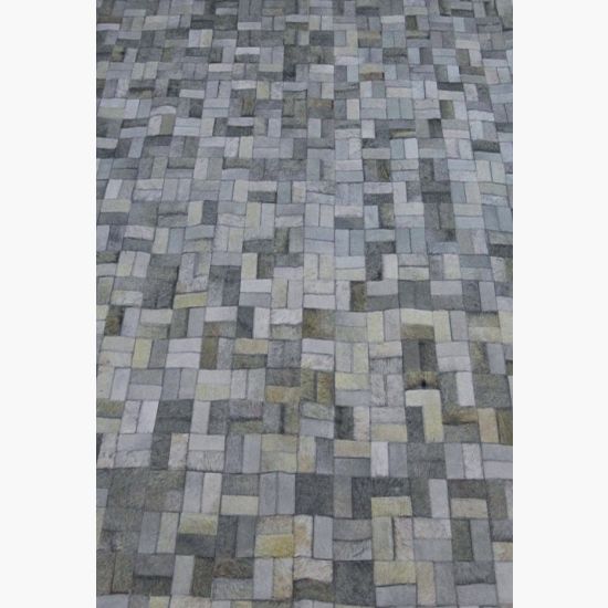 Pavement Hair on Hide in Grey www.wassersfurniture.com