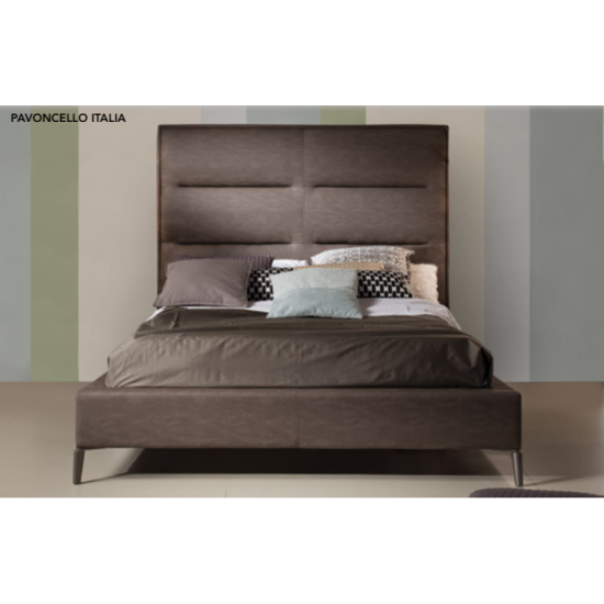 Pavoncello Italia Aston Queen Platform Bed 