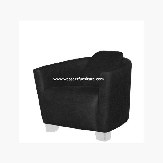 Pavoncello Genova Leather Chair /On Display / Quickship