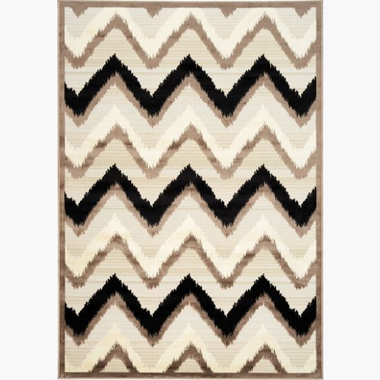 Ruschia Chevron Contemporary Area Rug