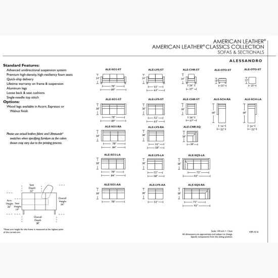 American Leather Aston Comfort Recliner