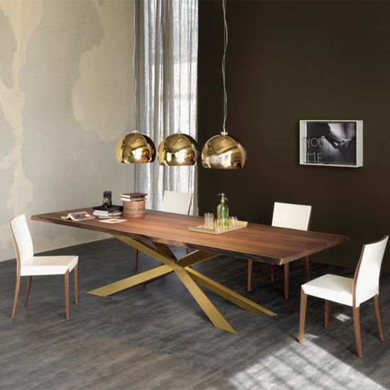 Cattelan Italia Spyder Dining Table Wood Table Top 
