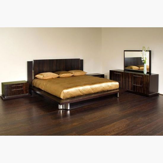 Pavoncello Milano 5 Piece King Size Bedroom Set